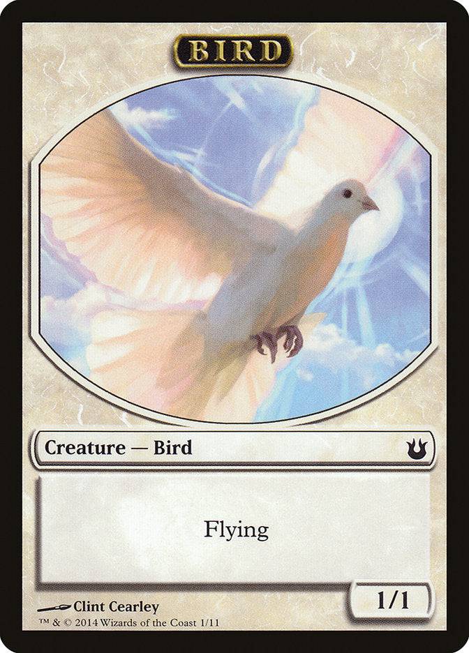 Bird (1/11) [Born of the Gods Tokens] - Destination Retro