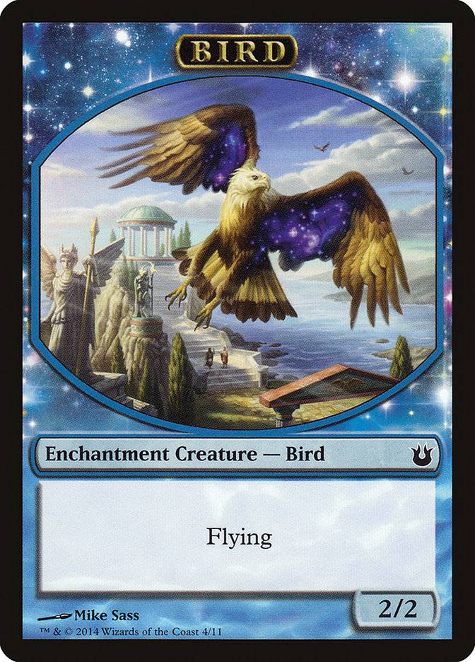 Bird (4/11) [Born of the Gods Tokens] - Destination Retro