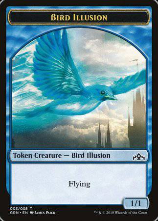Bird Illusion Token [Guilds of Ravnica Tokens] - Destination Retro