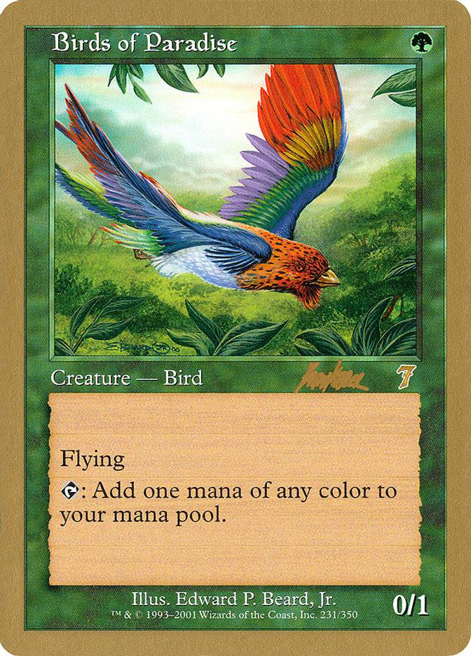 Birds of Paradise (Brian Kibler) [World Championship Decks 2002] - Destination Retro