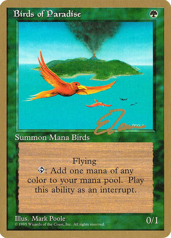 Birds of Paradise (Eric Tam) [Pro Tour Collector Set] - Destination Retro