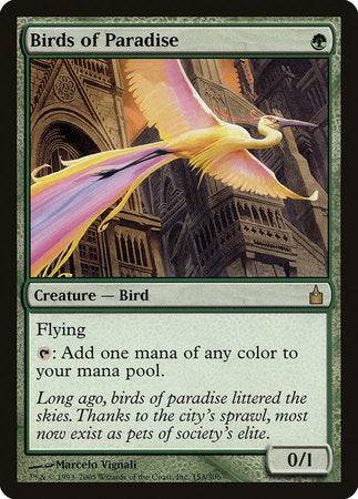 Birds of Paradise [Ravnica: City of Guilds] - Destination Retro