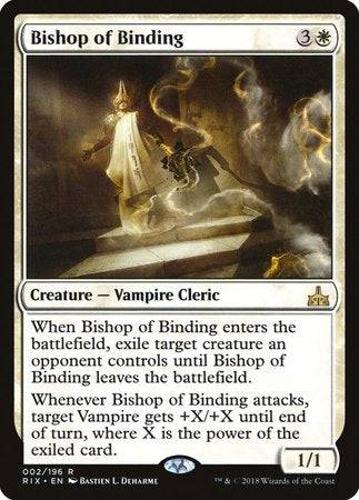 Bishop of Binding [Rivals of Ixalan] - Destination Retro