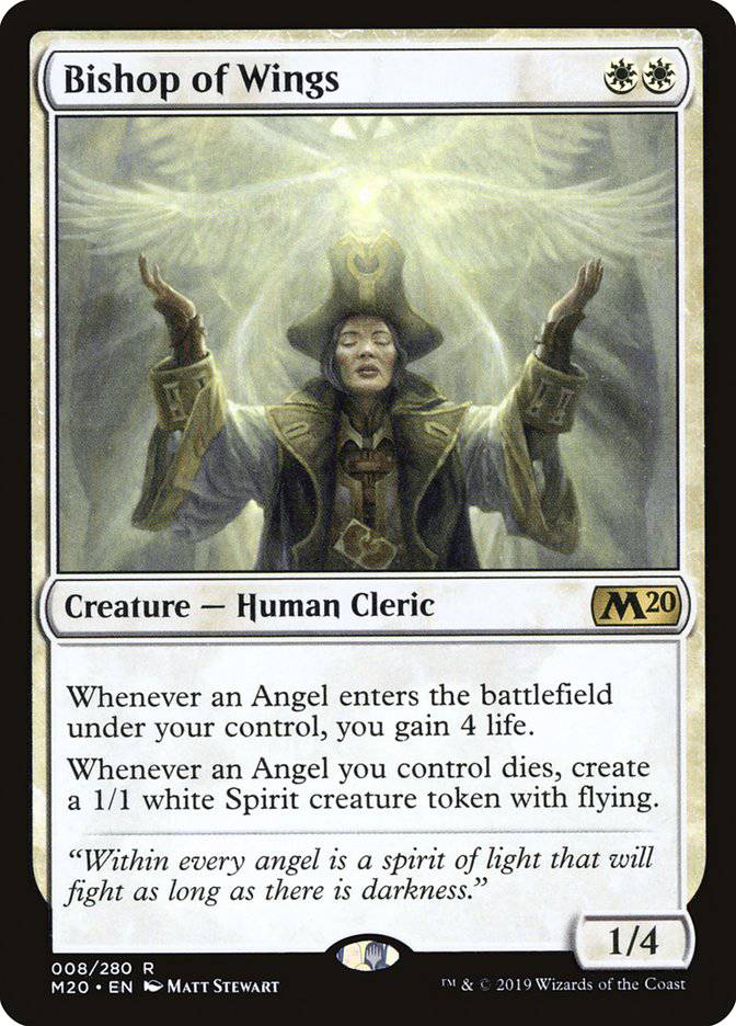 Bishop of Wings [Core Set 2020] - Destination Retro