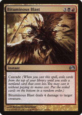 Bituminous Blast [Planechase 2012] - Destination Retro