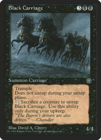 Black Carriage [Homelands] - Destination Retro