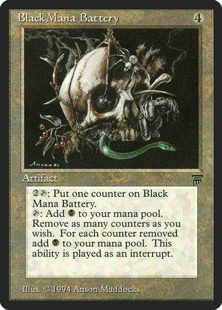 Black Mana Battery [Legends] - Destination Retro