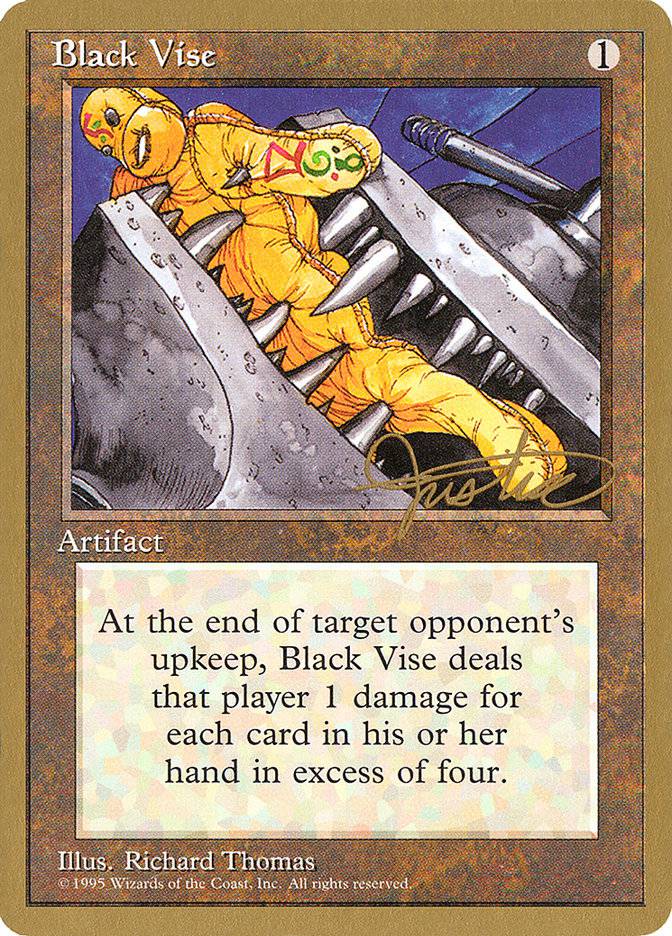 Black Vise (Mark Justice) [Pro Tour Collector Set] - Destination Retro