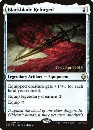 Blackblade Reforged [Dominaria Promos] - Destination Retro