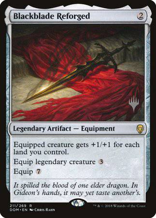 Blackblade Reforged [Dominaria Promos] - Destination Retro