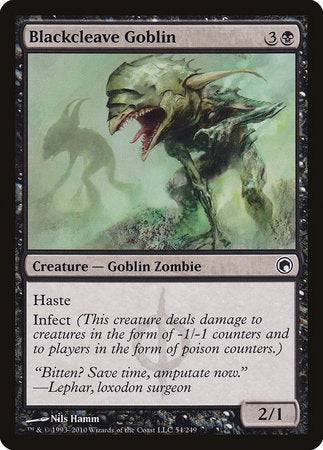 Blackcleave Goblin [Scars of Mirrodin] - Destination Retro