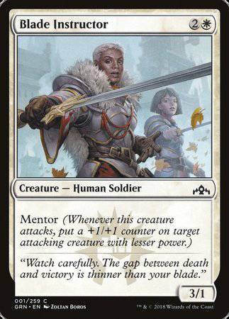 Blade Instructor [Guilds of Ravnica] - Destination Retro