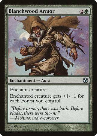 Blanchwood Armor [Duels of the Planeswalkers] - Destination Retro