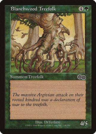 Blanchwood Treefolk [Urza's Saga] - Destination Retro