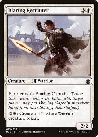 Blaring Recruiter [Battlebond] - Destination Retro