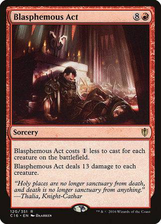Blasphemous Act [Commander 2016] - Destination Retro