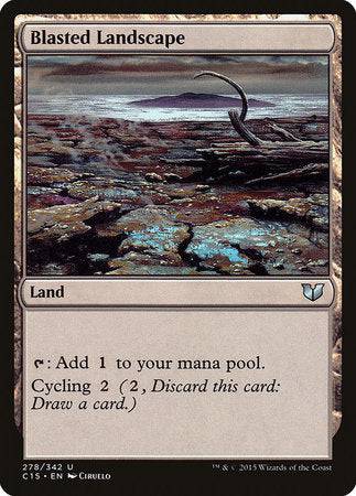 Blasted Landscape [Commander 2015] - Destination Retro