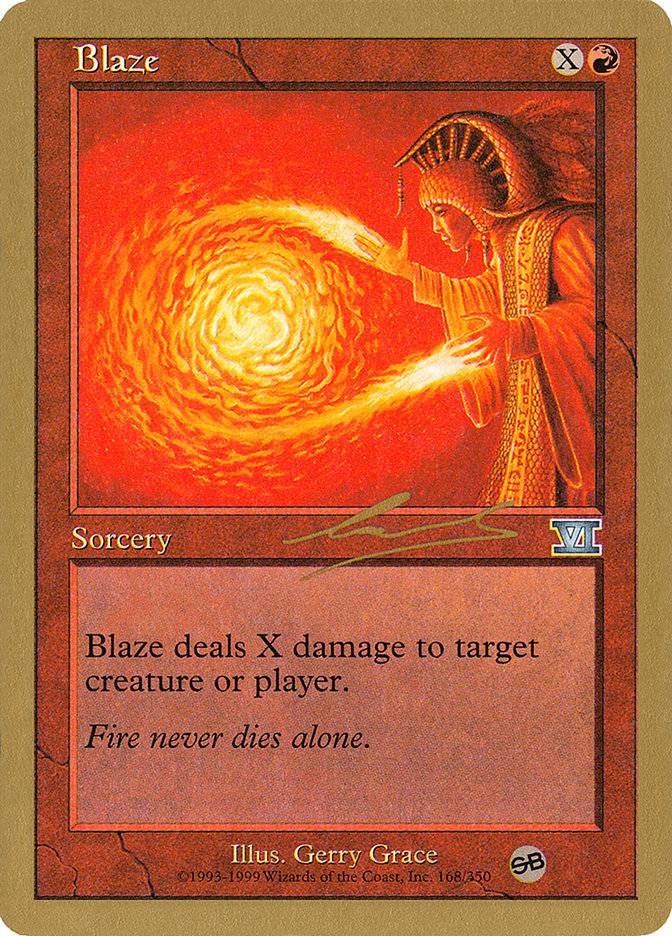 Blaze (Nicolas Labarre) [World Championship Decks 2000] - Destination Retro