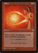 Blaze (With Flavor Text) [Portal] - Destination Retro