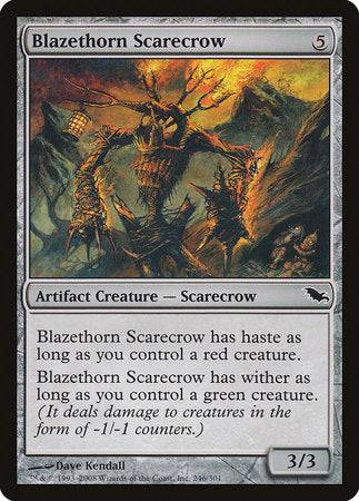 Blazethorn Scarecrow [Shadowmoor] - Destination Retro