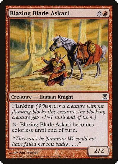Blazing Blade Askari [Time Spiral] - Destination Retro