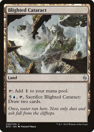 Blighted Cataract [Battle for Zendikar] - Destination Retro