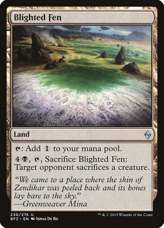 Blighted Fen [Battle for Zendikar] - Destination Retro