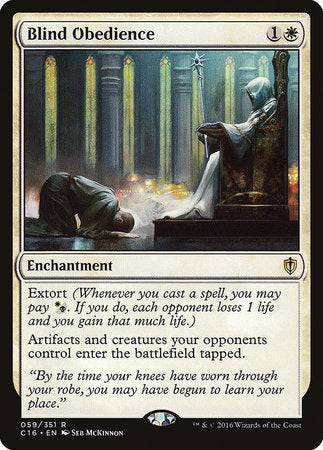 Blind Obedience [Commander 2016] - Destination Retro