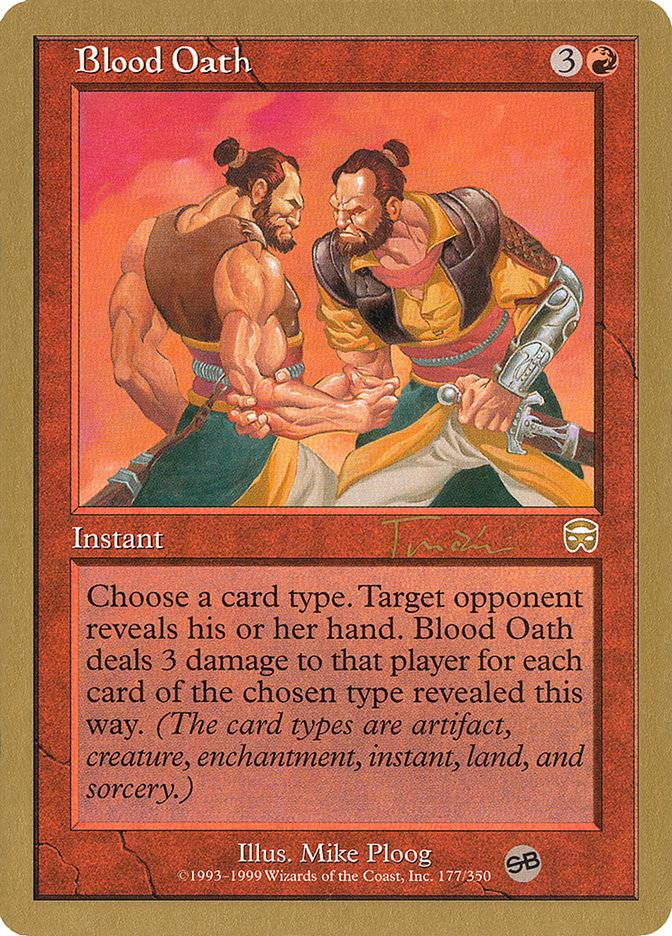 Blood Oath (Jan Tomcani) (SB) [World Championship Decks 2001] - Destination Retro