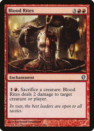 Blood Rites [Commander 2013] - Destination Retro