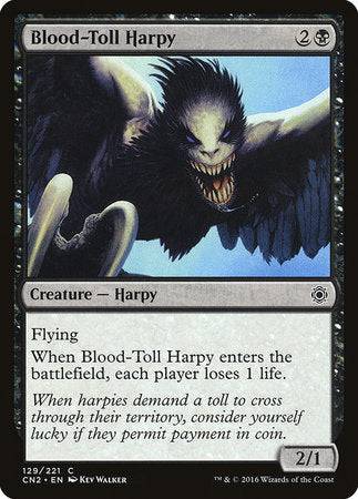 Blood-Toll Harpy [Conspiracy: Take the Crown] - Destination Retro