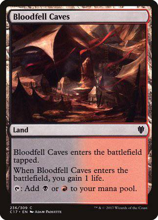 Bloodfell Caves [Commander 2017] - Destination Retro