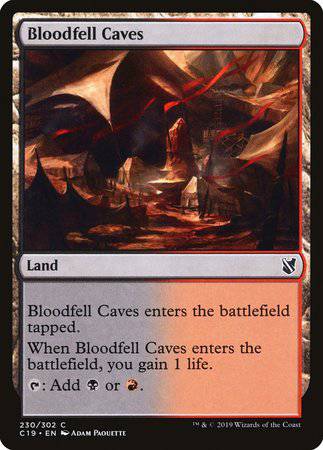 Bloodfell Caves [Commander 2019] - Destination Retro