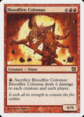 Bloodfire Colossus [Ninth Edition] - Destination Retro