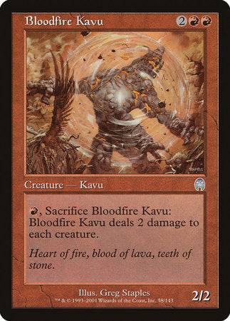 Bloodfire Kavu [Apocalypse] - Destination Retro