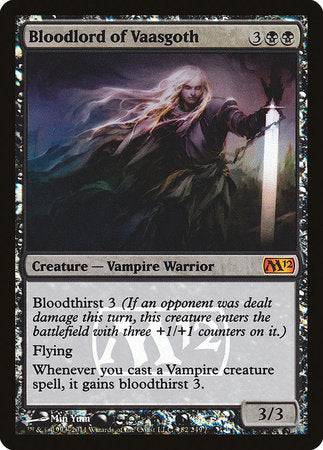 Bloodlord of Vaasgoth [Magic 2012 Promos] - Destination Retro
