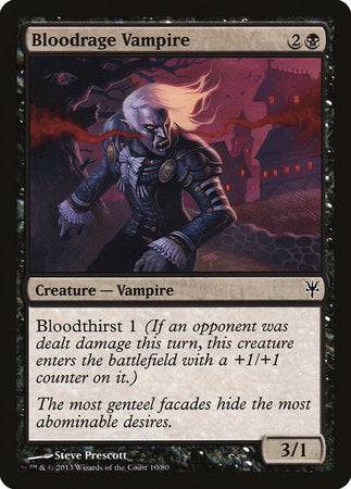 Bloodrage Vampire [Duel Decks: Sorin vs. Tibalt] - Destination Retro