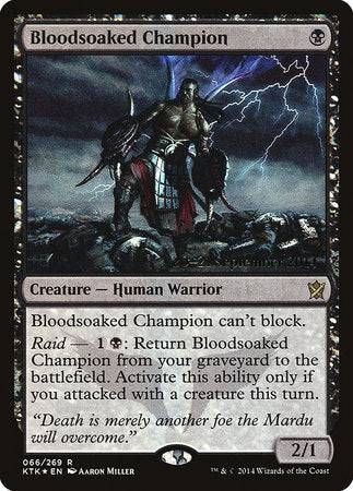 Bloodsoaked Champion [Khans of Tarkir Promos] - Destination Retro
