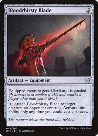 Bloodthirsty Blade [Commander 2019] - Destination Retro