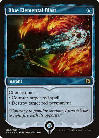 Blue Elemental Blast [Signature Spellbook: Jace] - Destination Retro