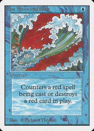 Blue Elemental Blast [Unlimited Edition] - Destination Retro