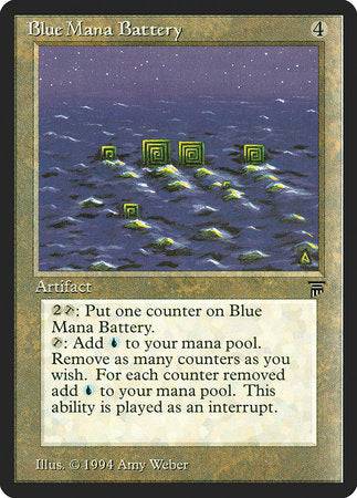 Blue Mana Battery [Legends] - Destination Retro