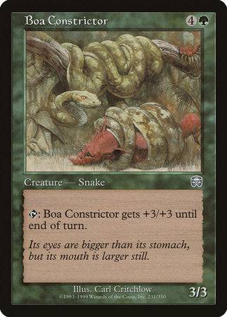 Boa Constrictor [Mercadian Masques] - Destination Retro