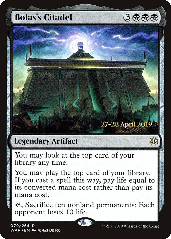 Bolas's Citadel  [War of the Spark Prerelease Promos] - Destination Retro