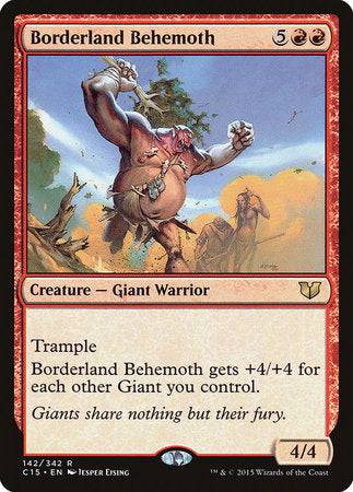 Borderland Behemoth [Commander 2015] - Destination Retro