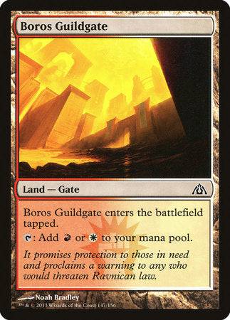 Boros Guildgate [Dragon's Maze] - Destination Retro