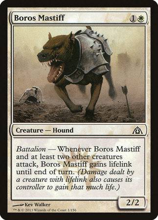 Boros Mastiff [Dragon's Maze] - Destination Retro