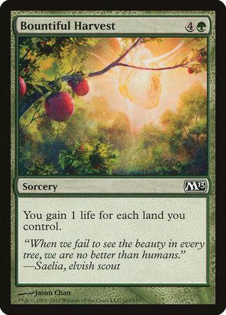 Bountiful Harvest [Magic 2013] - Destination Retro