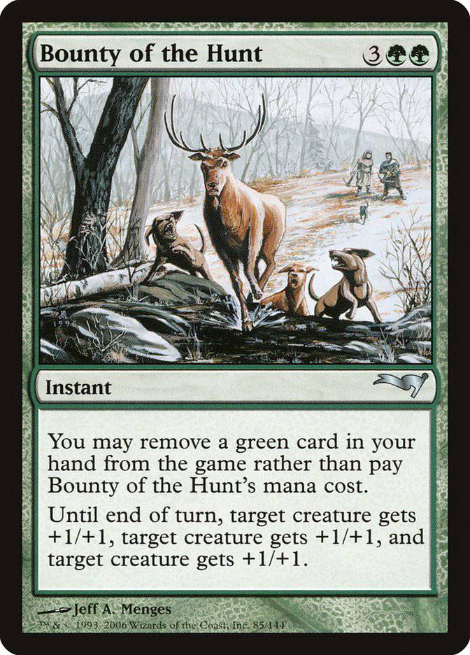 Bounty of the Hunt [Coldsnap Theme Decks] - Destination Retro