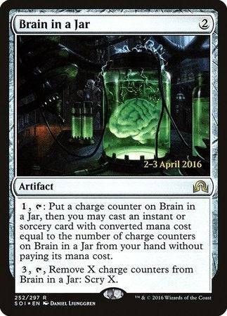 Brain in a Jar [Shadows over Innistrad Promos] - Destination Retro